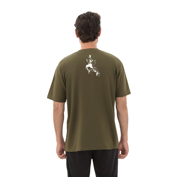 Thunder Oversize Ace Tee - Olive