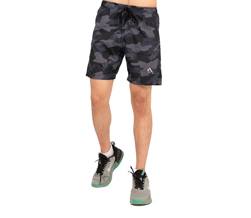 Marathon Shorts - Camo Grey