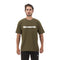 Thunder Oversize Nevermind Tee - Olive