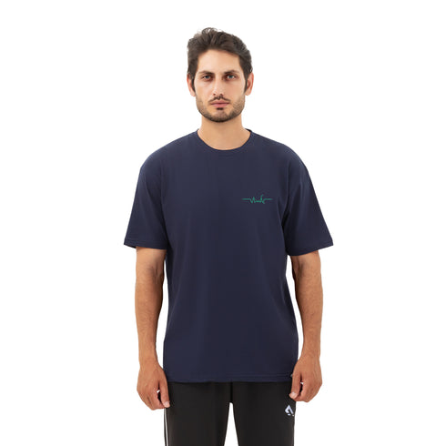 Thunder Oversize Heritage Tee - Blue