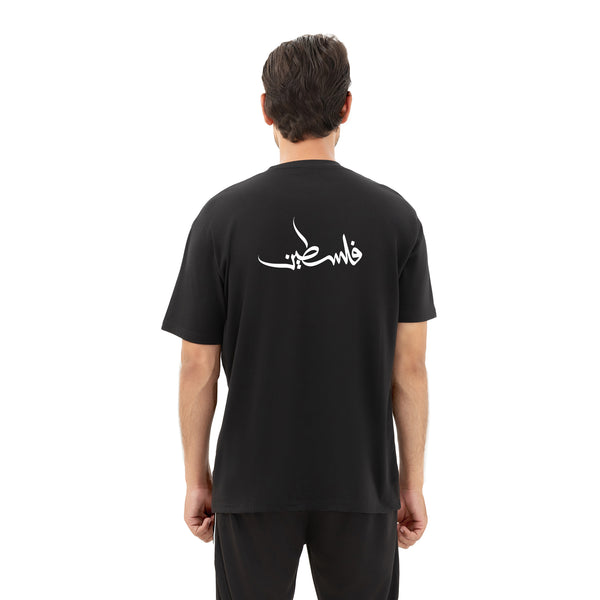 Thunder Oversize Solidarity Tee - Black