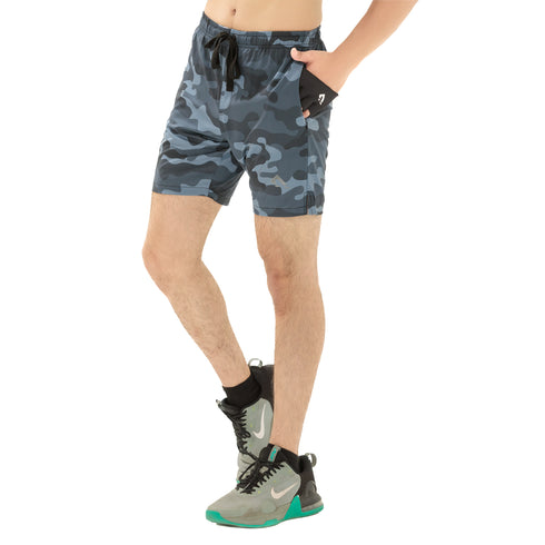 Pulse Shorts - Camo Grey