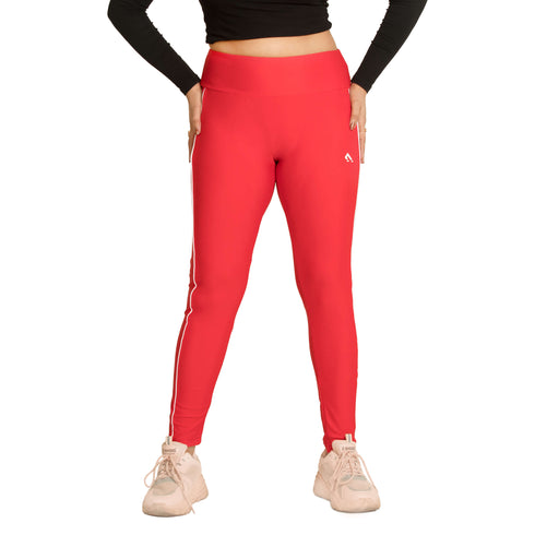 Stride Leggings - Red