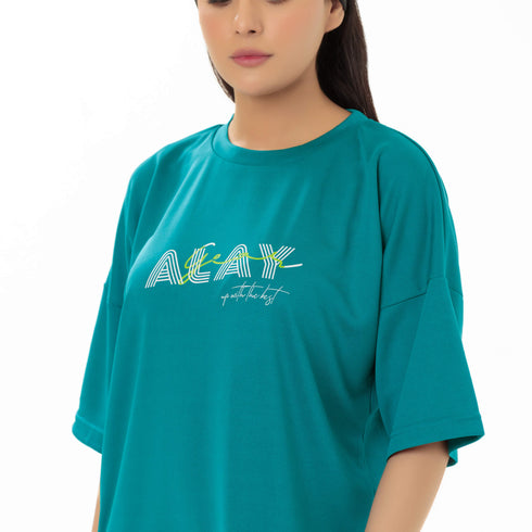 Infinity Oversize Tee - Sea Green