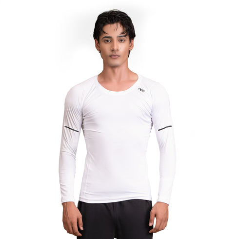 Striker Compression Shirt - White