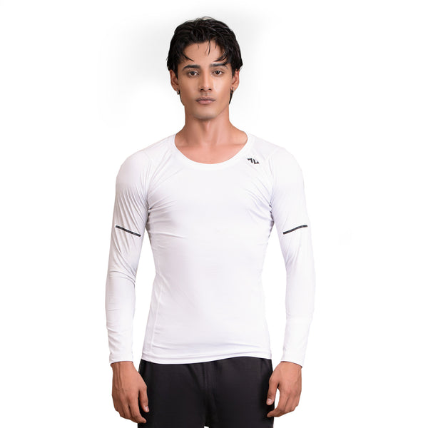 Striker Compression Shirt - White