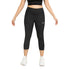 Spark Cropped Leggings - Black