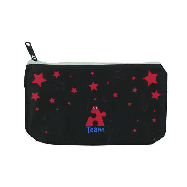 Starry Stationary Pouch - Black