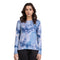 Crest Sweatshirt - Blue Tie-Dye