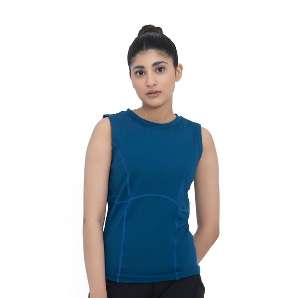 Sculpt Luxe Tank - Blue