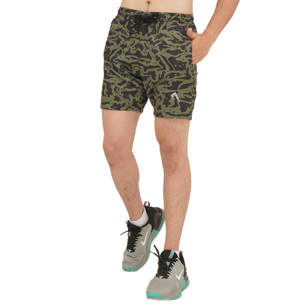 Pulse Shorts - Green Camo