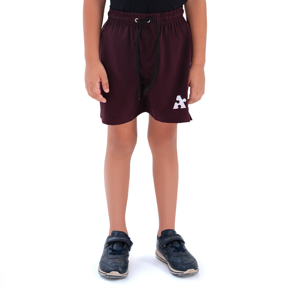 Marathon Junior Shorts - Maroon