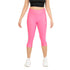 Spark Cropped Leggings - Pink