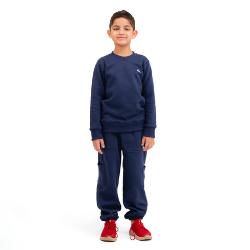 Boys' Snuggle Fleece Set - Navy