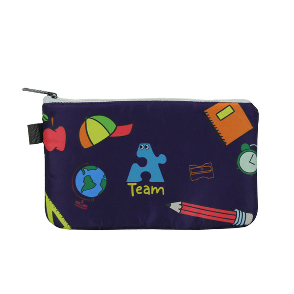 Playful Stationary Pouch - Deep Purple