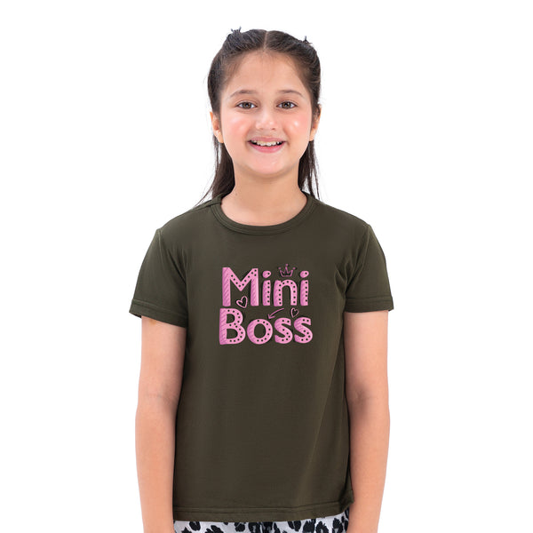 Fantasy Mini Boss Tee - Dark Green