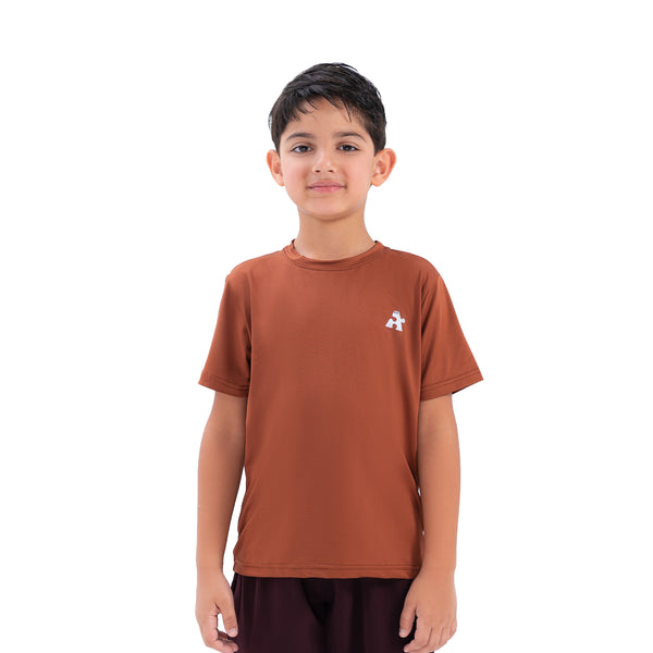 Junior DriFit Tee - Brown