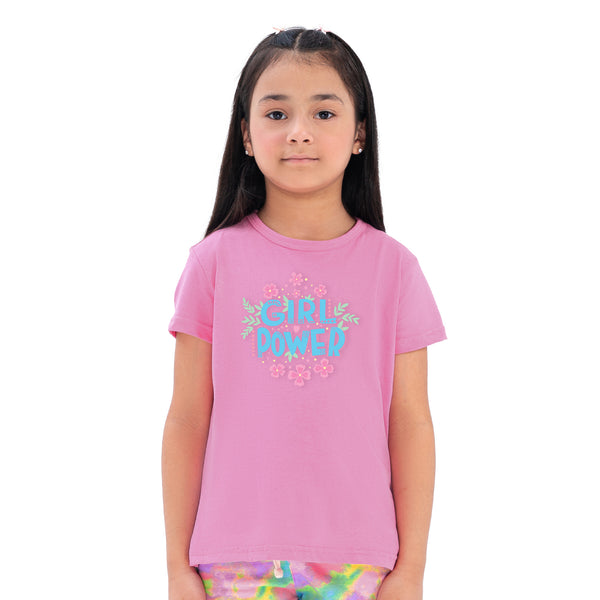 Fantasy Girl Power Tee - Pink