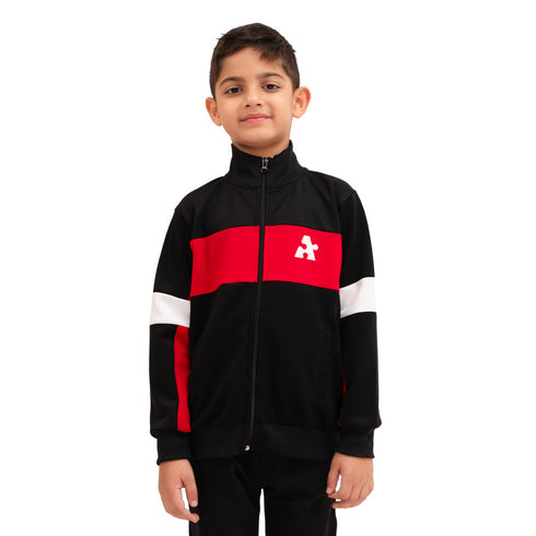 Racer Jacket - Black/Red