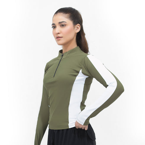 Contour Sweatshirt - Olive