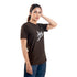 Wonder Woman Tee - Brown