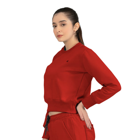 Ember Pullover - Red