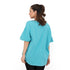 Flow Bat Tee - Aqua Blue