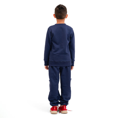 Boys' Snuggle Fleece Set - Navy