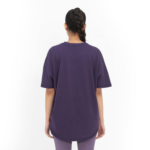 Flow Bat Tee - Indigo