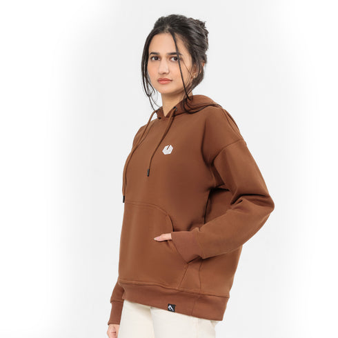 Hangout Unisex Hoodie - Mocha Mousse