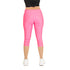 Spark Cropped Leggings - Pink