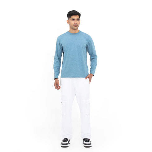 Ozone Crew Neck - Sky Blue