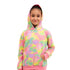 Super Girl Hoodie - Rainbow Leopard