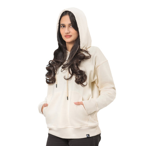 Hangout Unisex Hoodie - Ivory