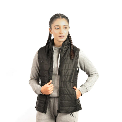 Prestige Puffer Vest (Black)