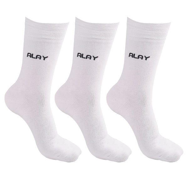 Power socks White (pack of 3)