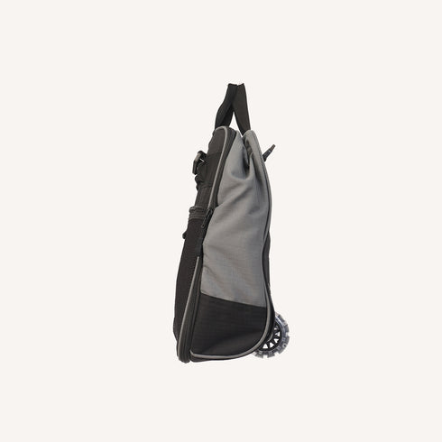 Expandable Duffel Bag - Grey/Black