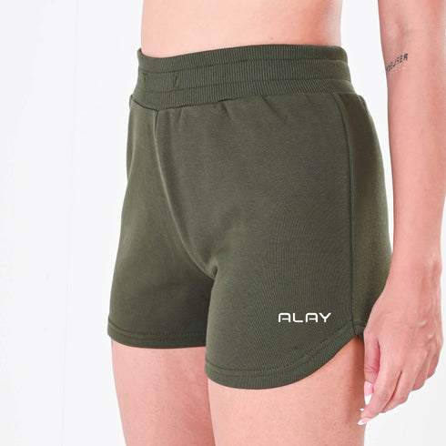 Women Jogger Shorts - Olive