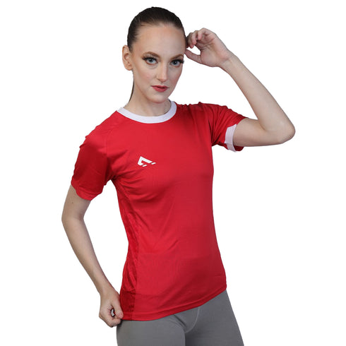 Round Neck T-Shirt (Red)