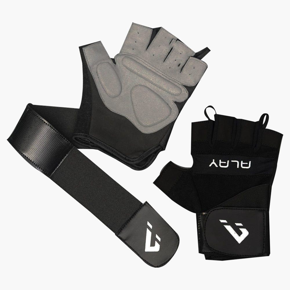 Workout gloves with wrist wraps sale