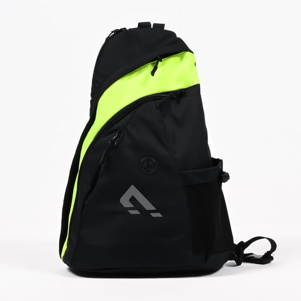 Anti-Theft Crossbody Bag - Black/Neon