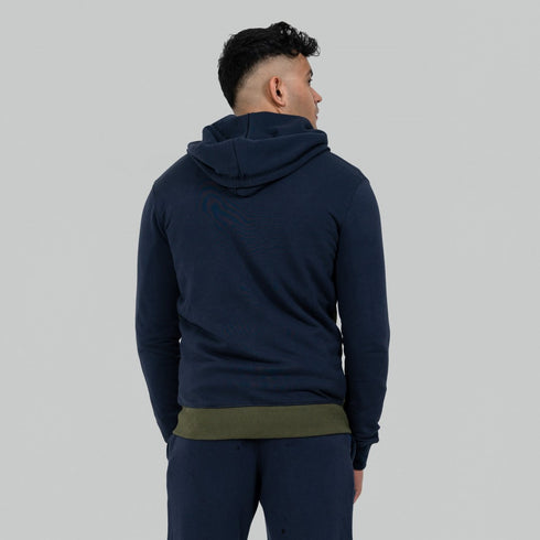 Phenom Zipper Hoodie - Navy / Olive