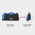 Expandable Duffel Bag (Blue/Black)