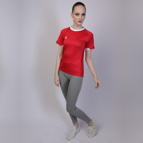 Round Neck T-Shirt (Red)