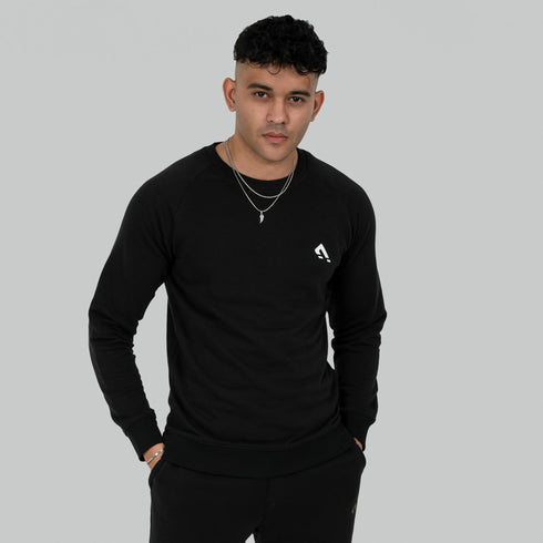 Impulse Raglan SweatShirt - Black